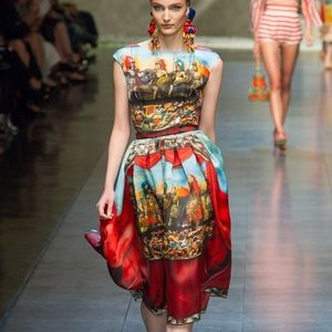Dolce and Gabbana Soldier Dress
